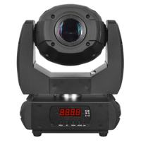 Led Mini Moving Head Spot 50W IP20 Black Shell